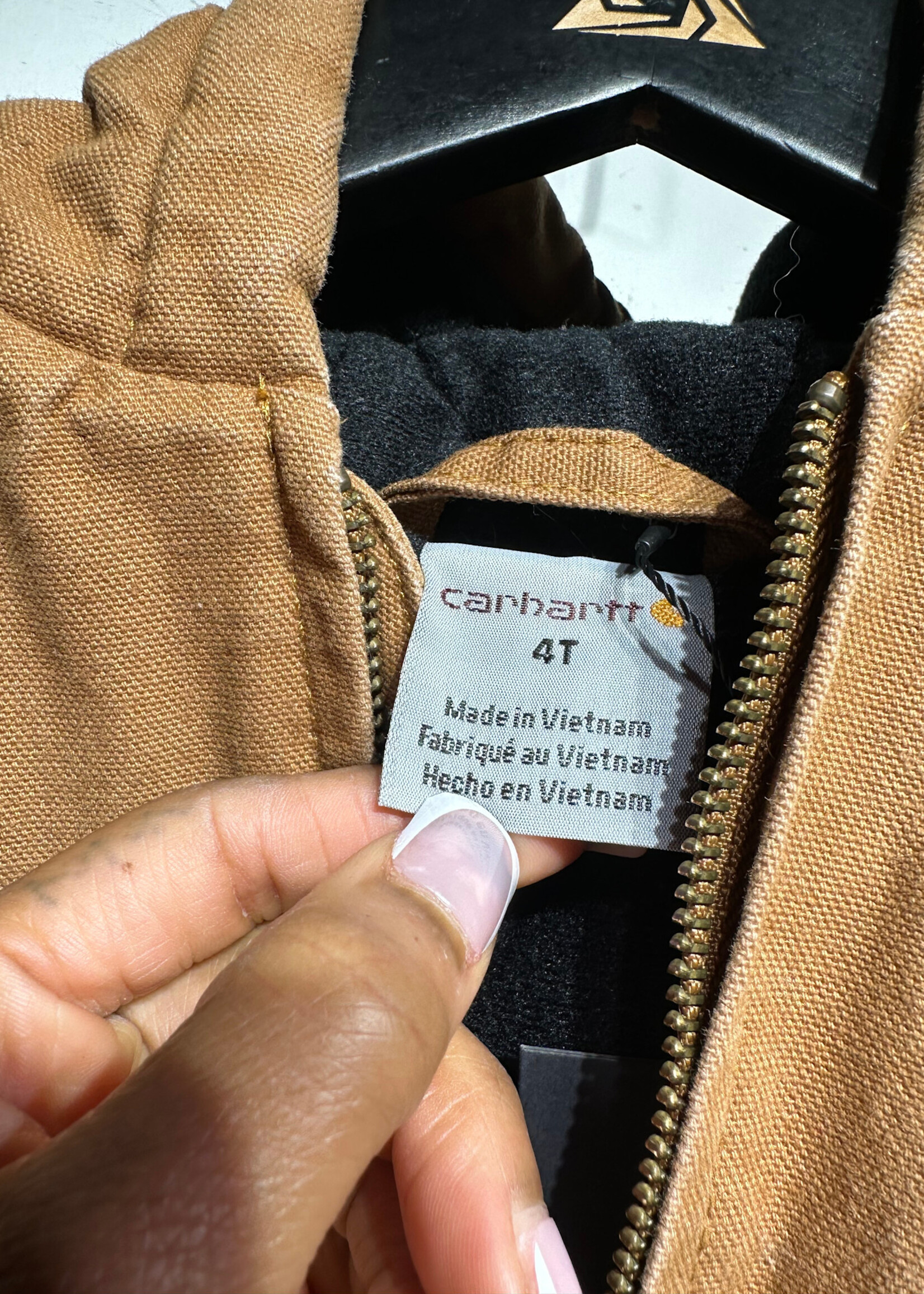 Carhartt Tan Active Jacket 4T