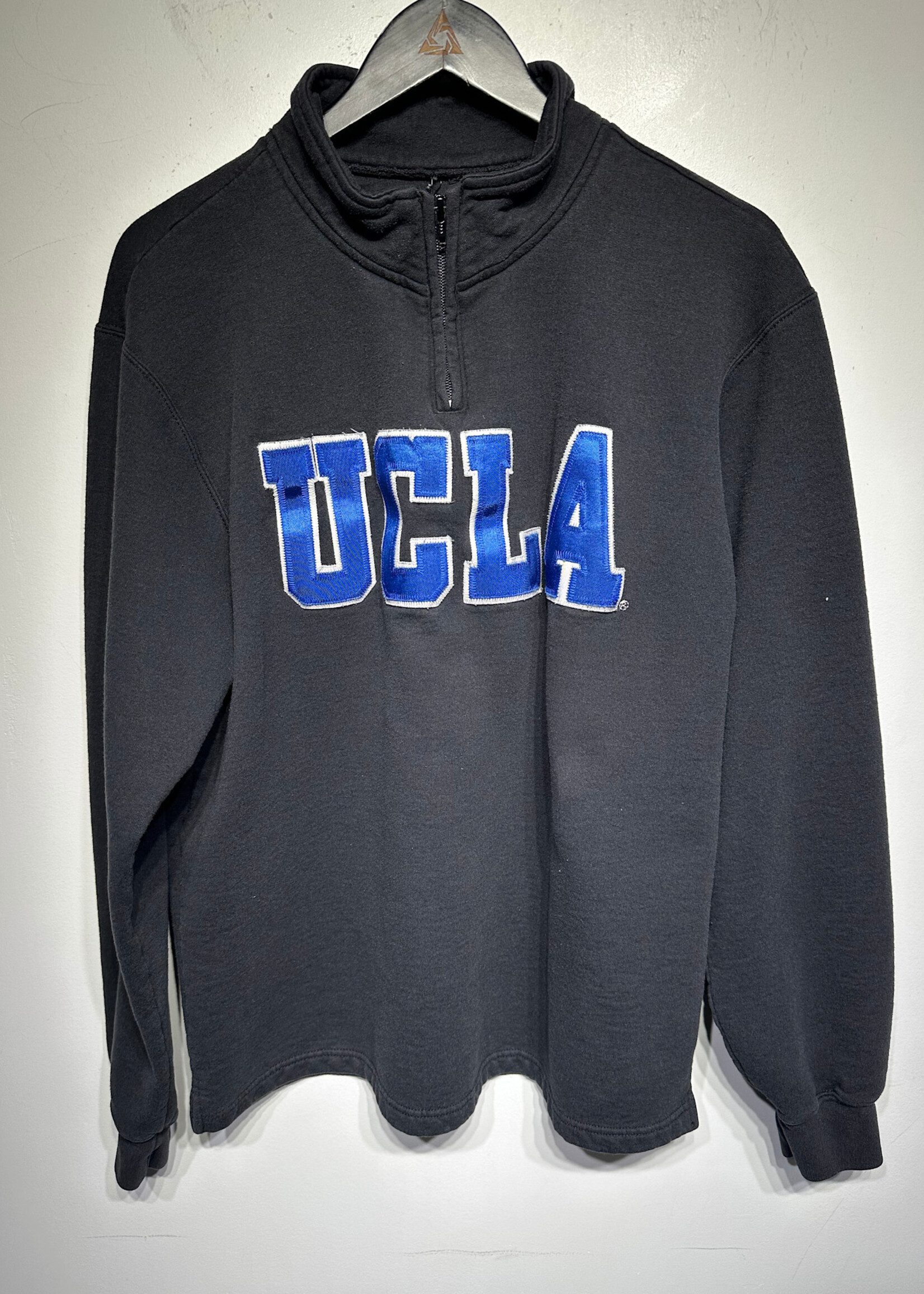 UCLA Adidas Quarter Zip Sweater S