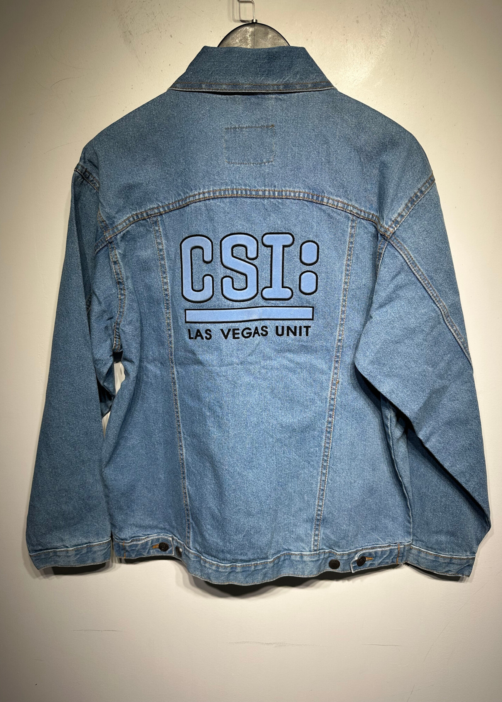 NWT CSI Light Jean Jacket L