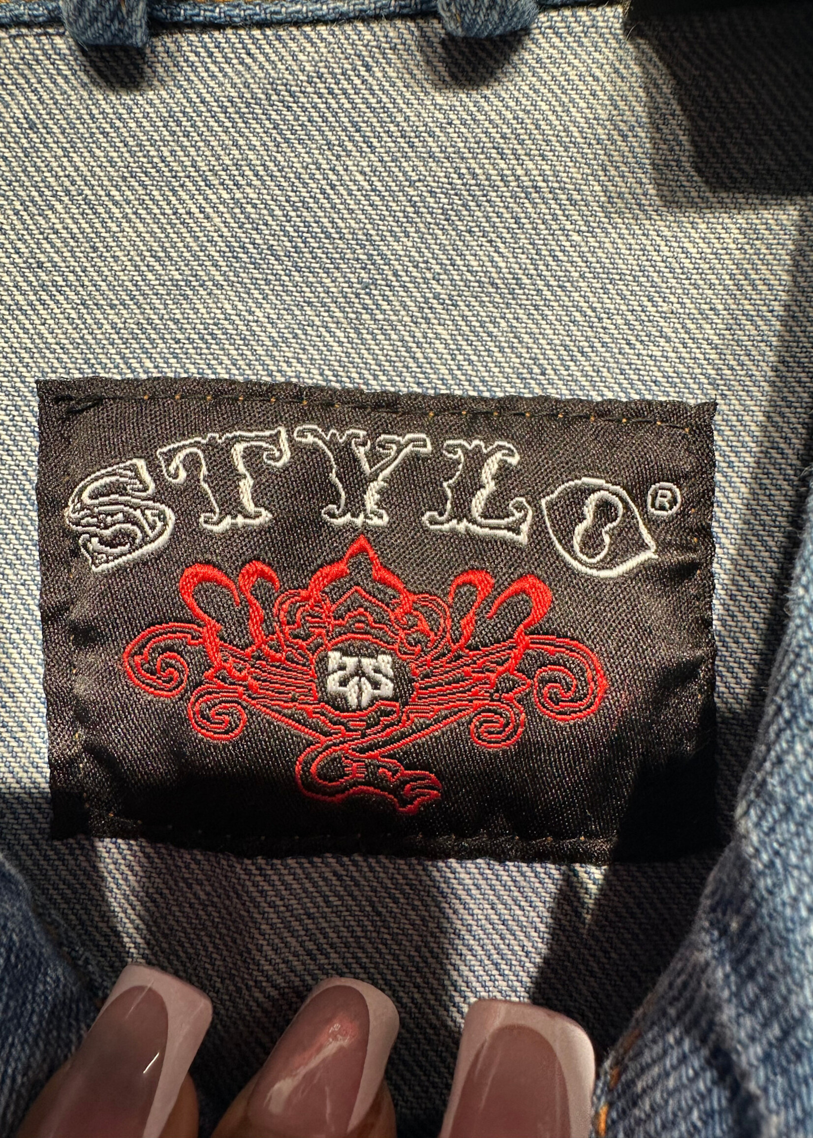 NWT CSI Light Jean Jacket L