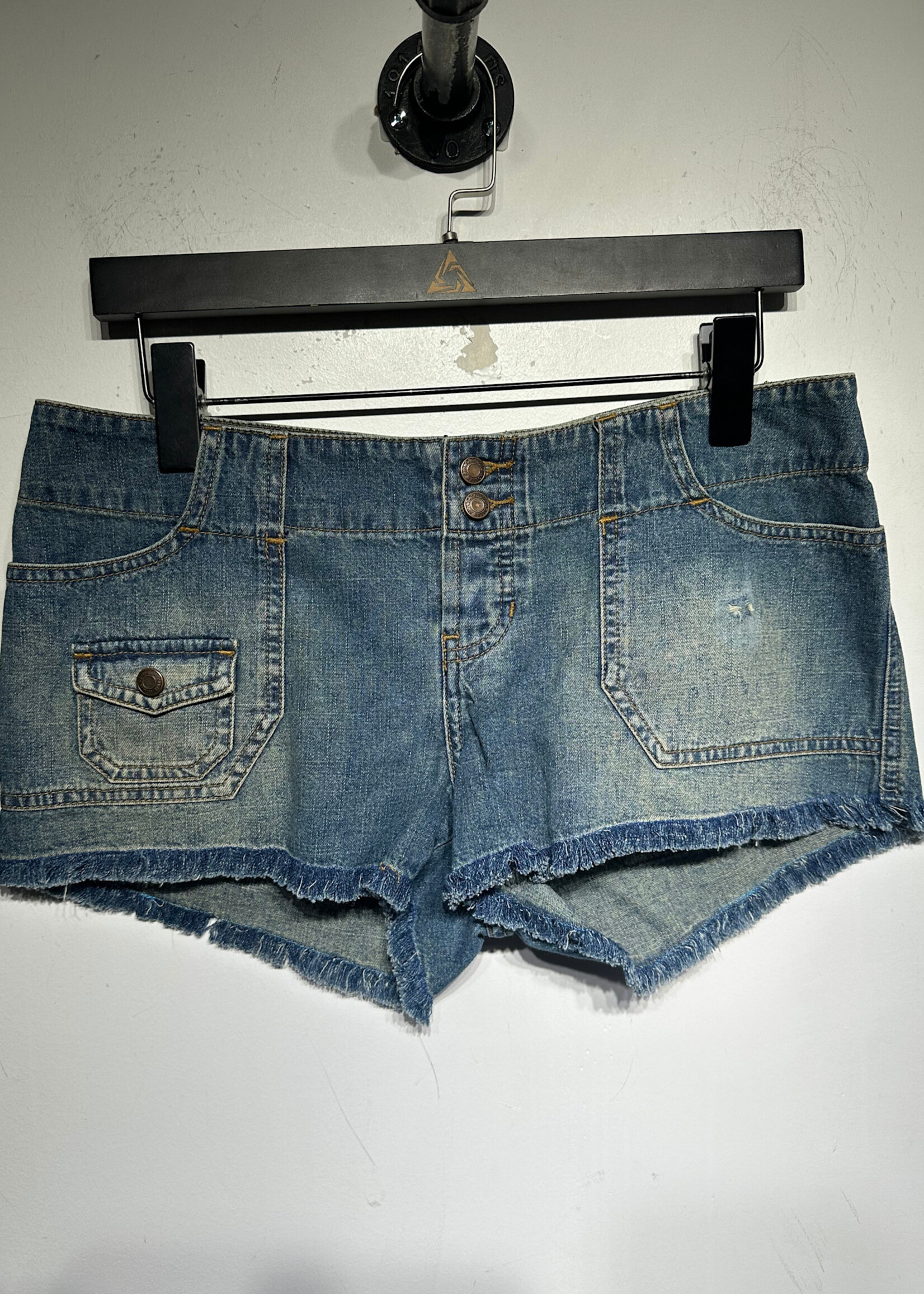 Abercrombie & Fitch Raw Dual Pocket Shorts Fem 30"