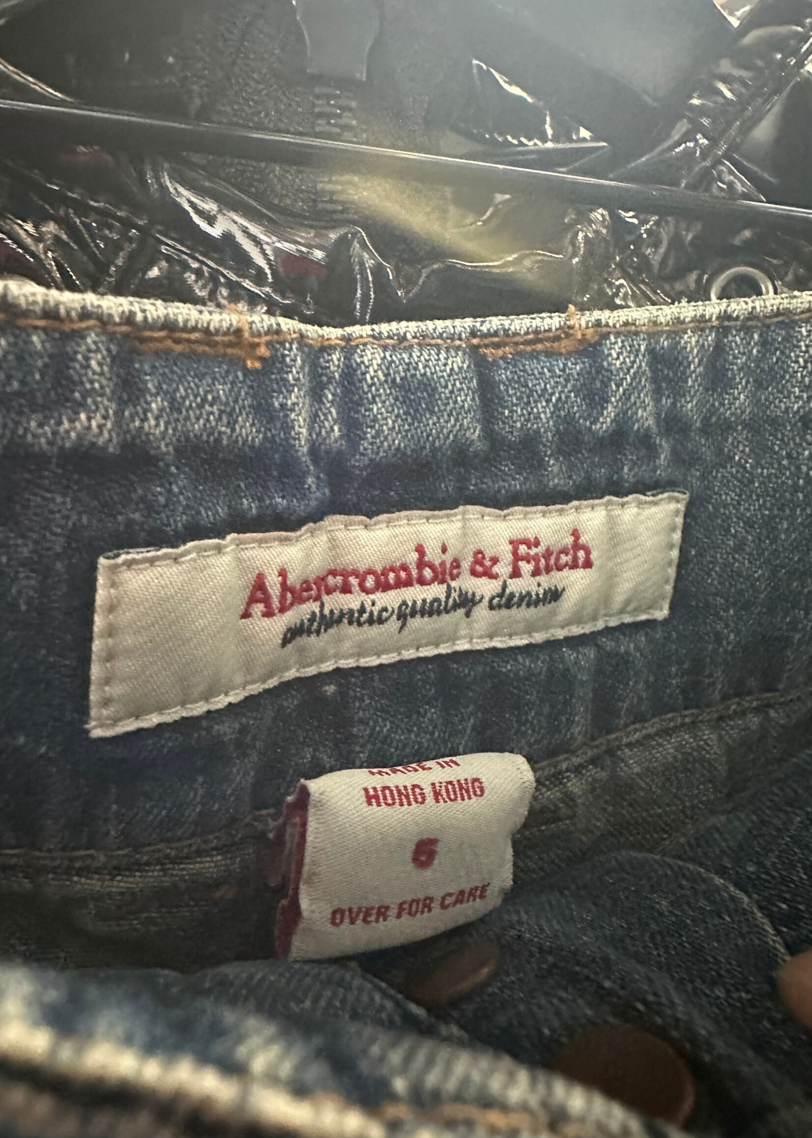 Abercrombie & Fitch Raw Dual Pocket Shorts Fem 30"