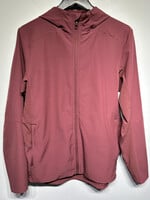 Lululemon Soft Red Zip Lightweight Jacket Fem S