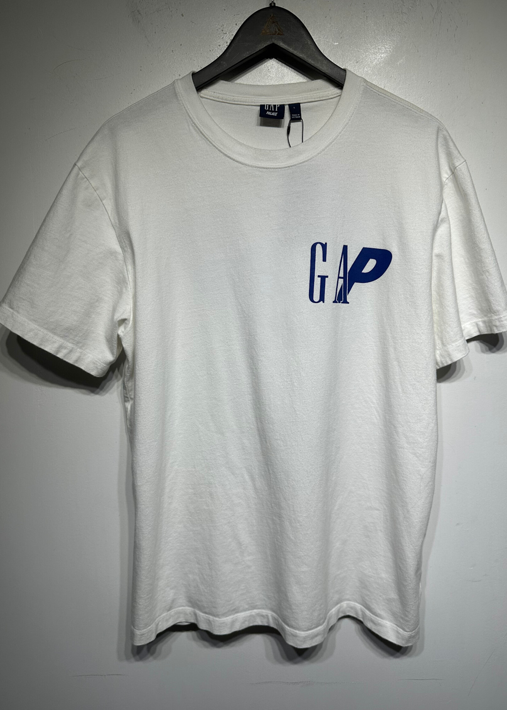Gap X Palace White/Navy Logo Tee Masc L