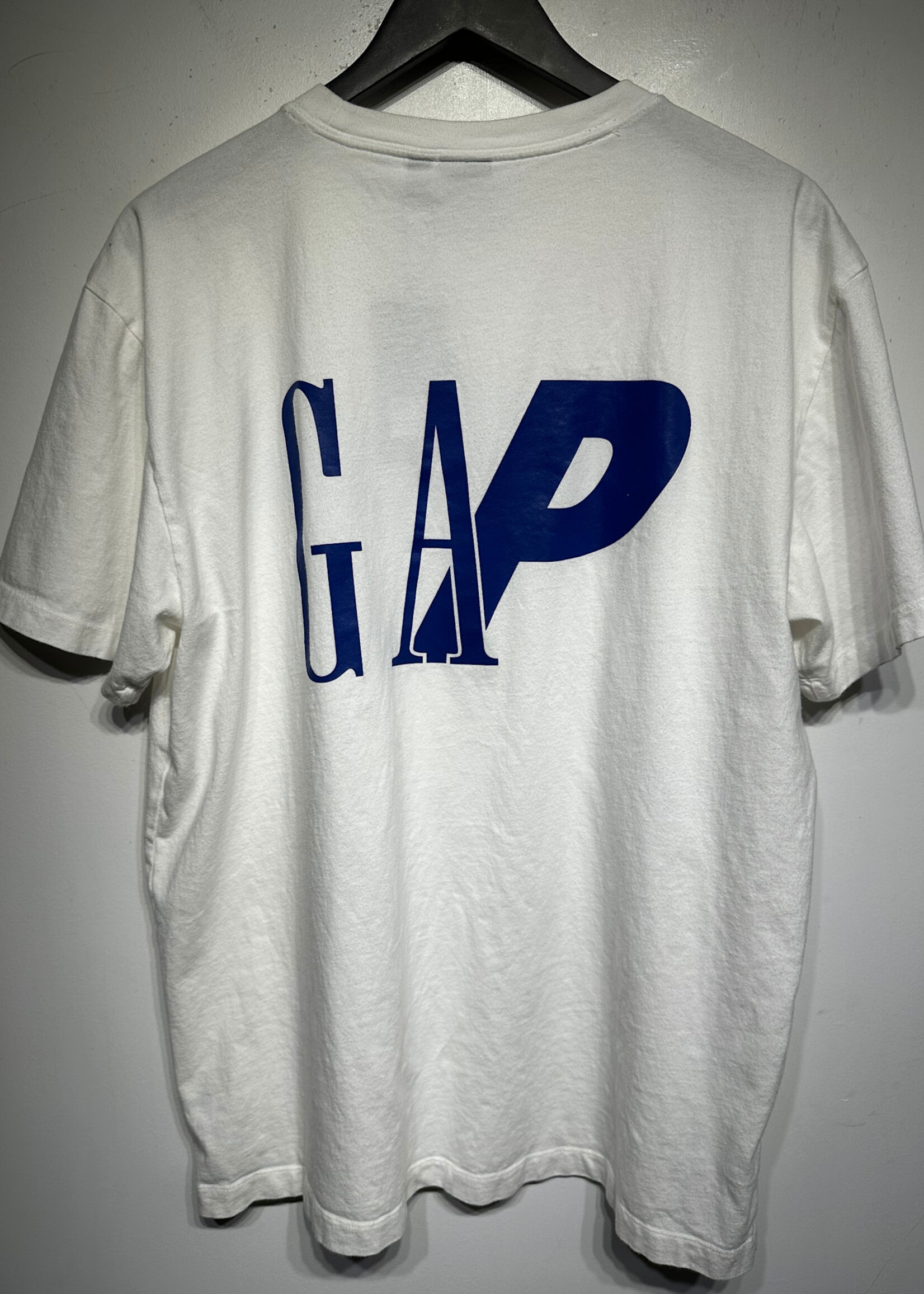 Gap X Palace White/Navy Logo Tee Masc L