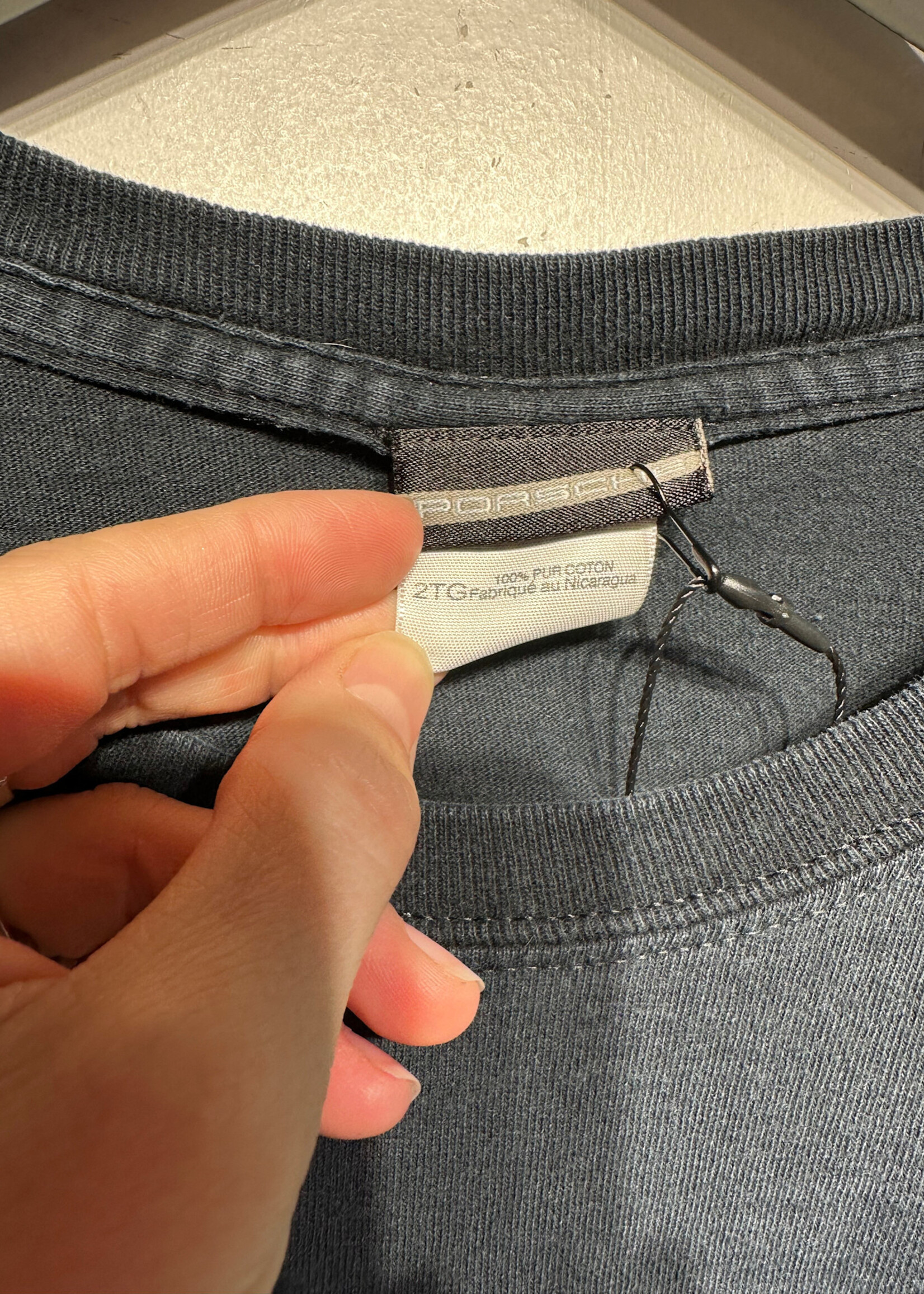 Porsche Service Cup Black Tee XXL