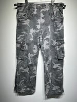 Jaded LDN Grey Camo Cargo Pants Fem 38