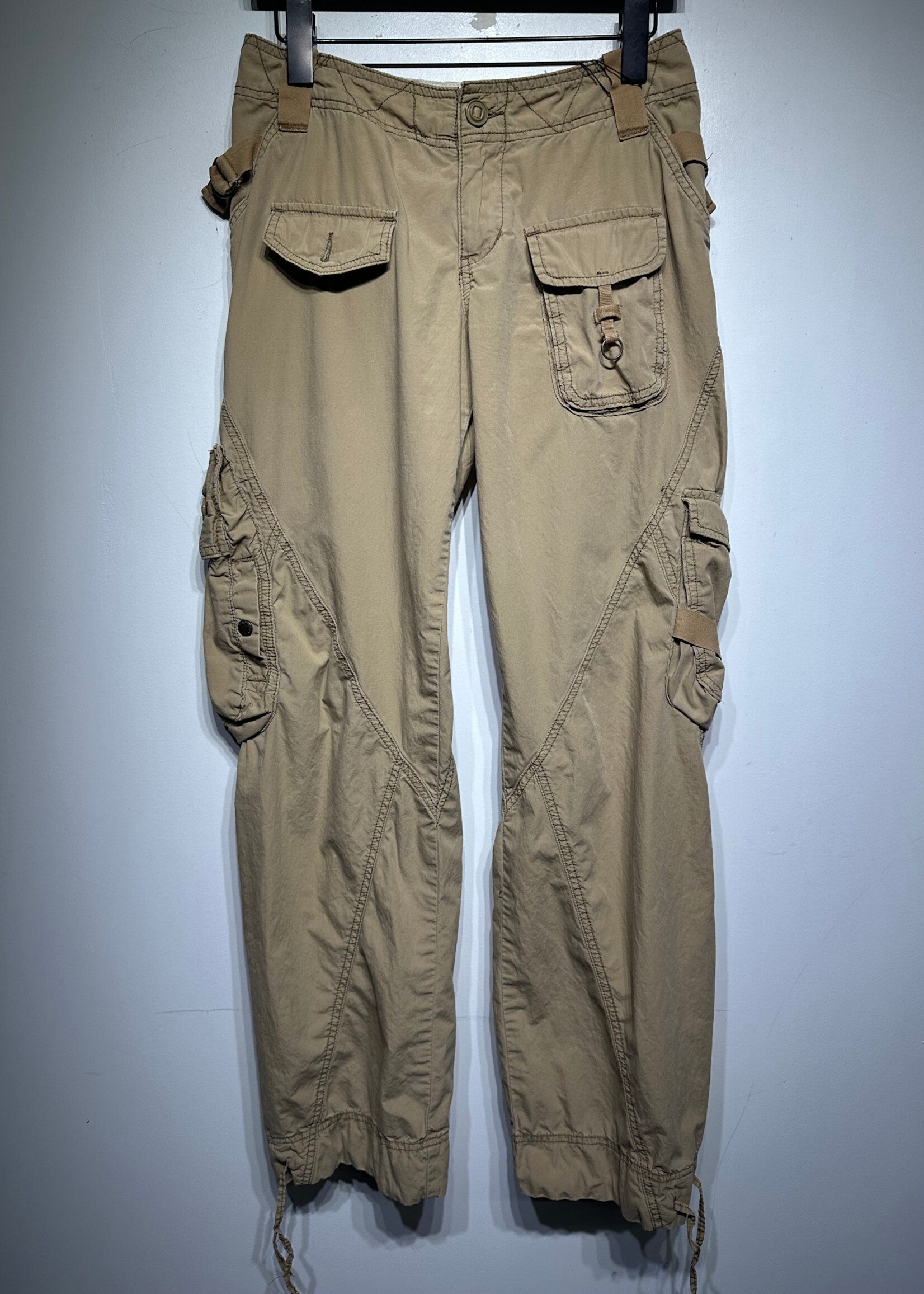 Abercrombie 2000s Tan Cargo Pants As Is Fem 26