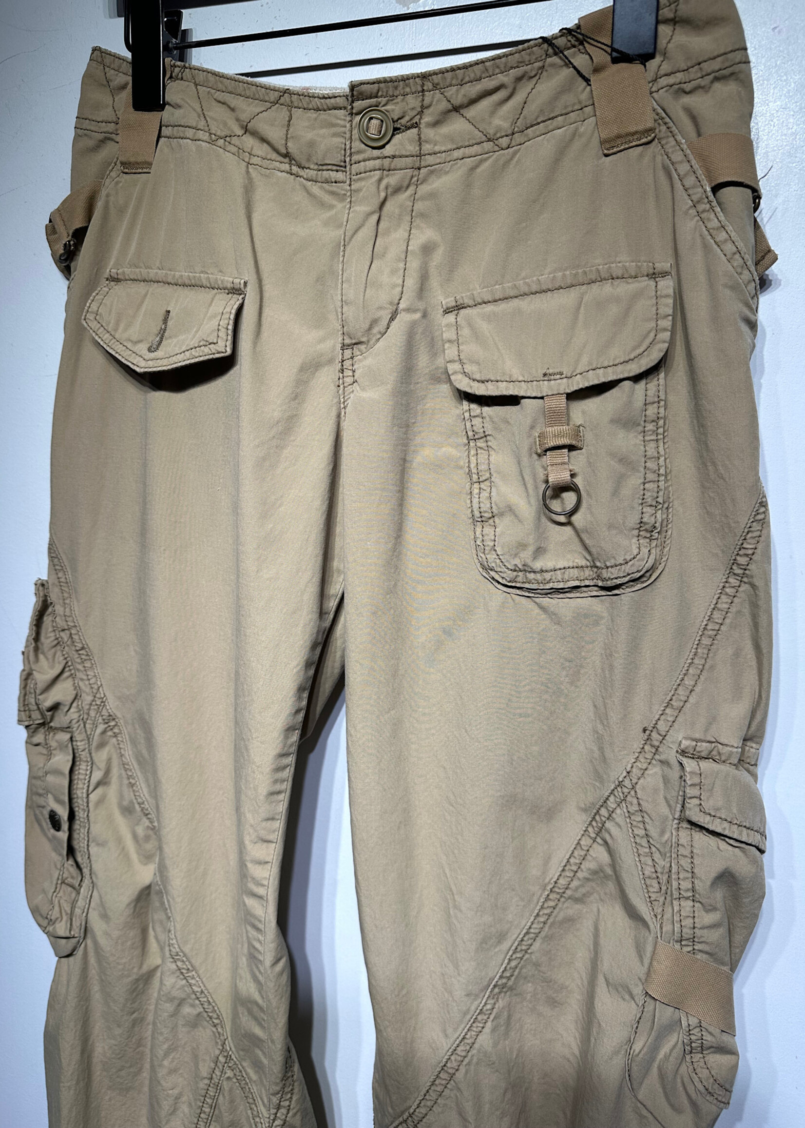 Abercrombie 2000s Tan Cargo Pants As Is Fem 26