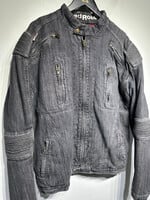 Red Route Ribbed Denim Jacket XL