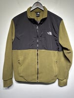 North Face Olive/Black Zip Jacket Masc M