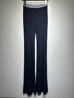 Balmain Navy Stretch Pants 24-29" x 39" As Is