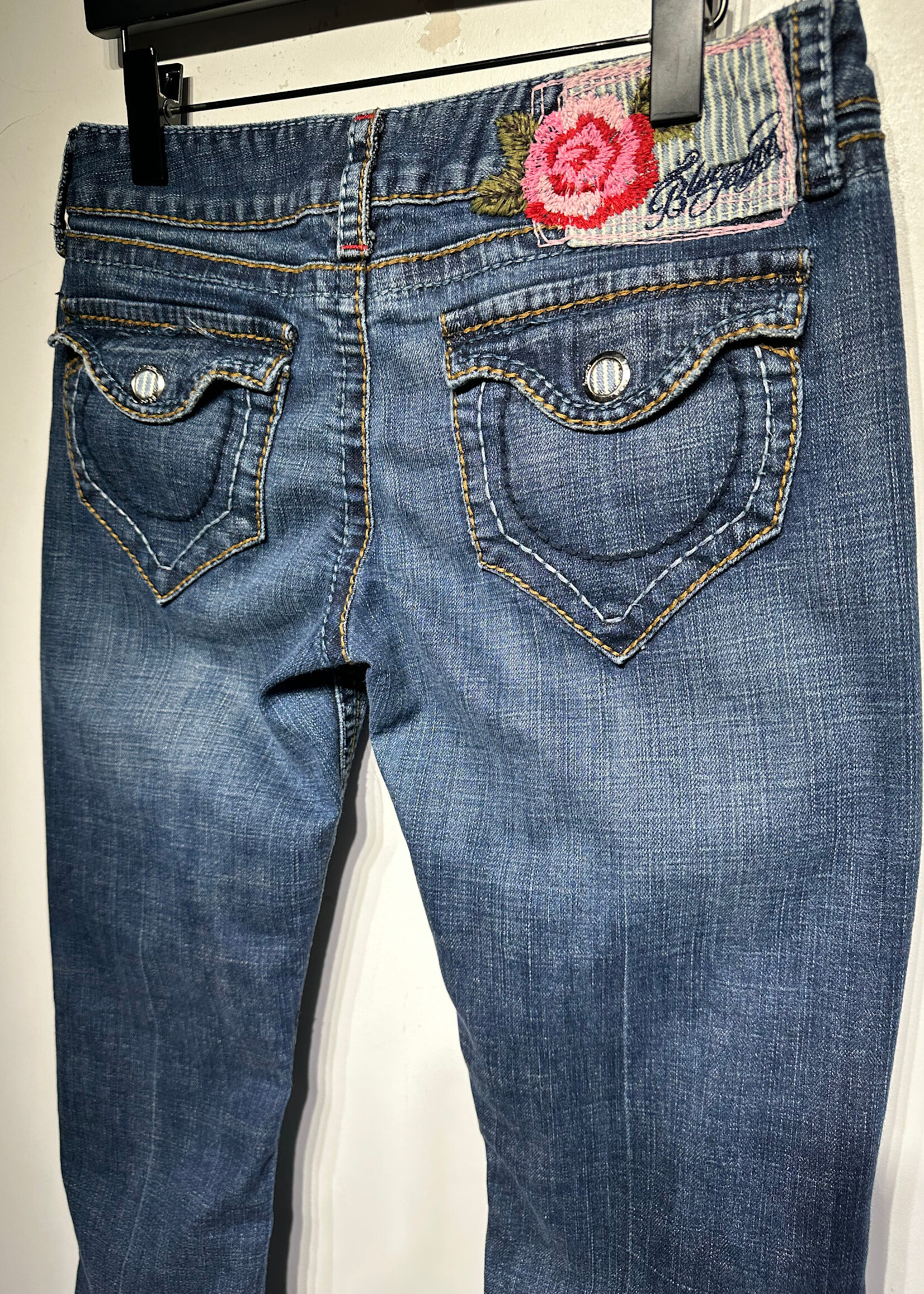 Blue Tattoo Y2K Bootcut Jeans Fem 31