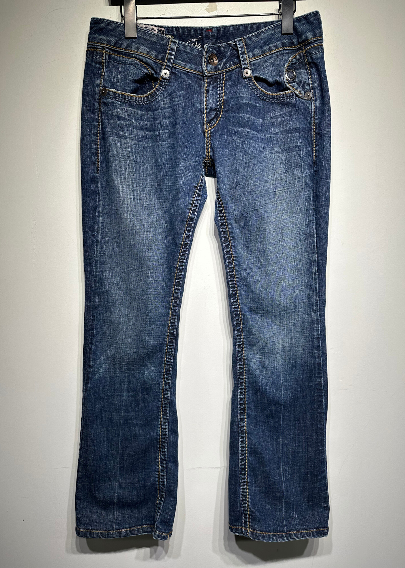 Blue Tattoo Y2K Bootcut Jeans Fem 31
