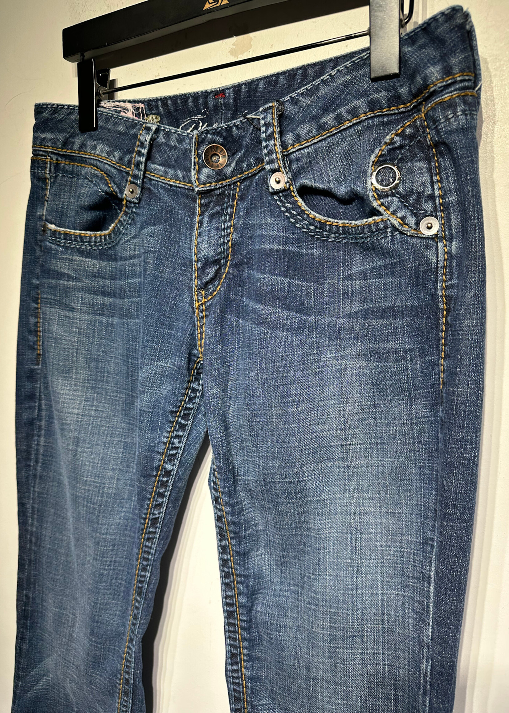 Blue Tattoo Y2K Bootcut Jeans Fem 31
