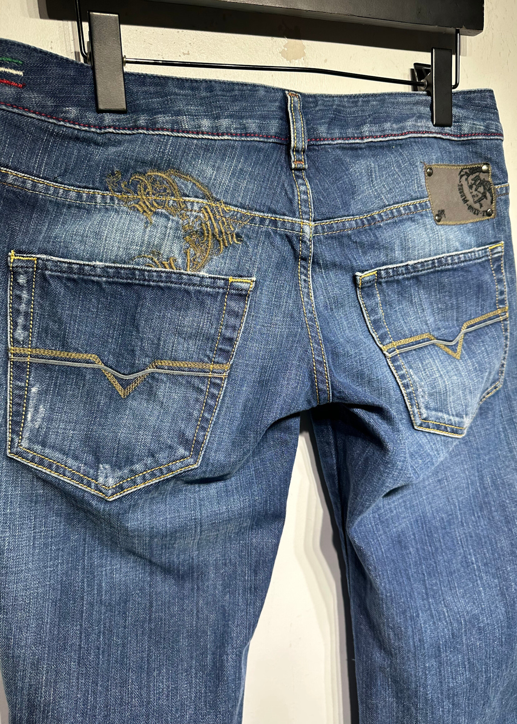 Diesel Y2K Ryoth Bootcut Jeans Fem 30
