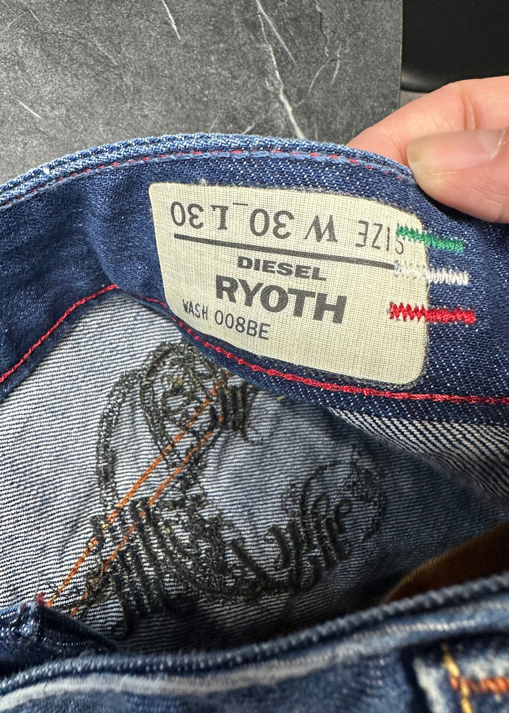 Diesel Y2K Ryoth Bootcut Jeans Fem 30