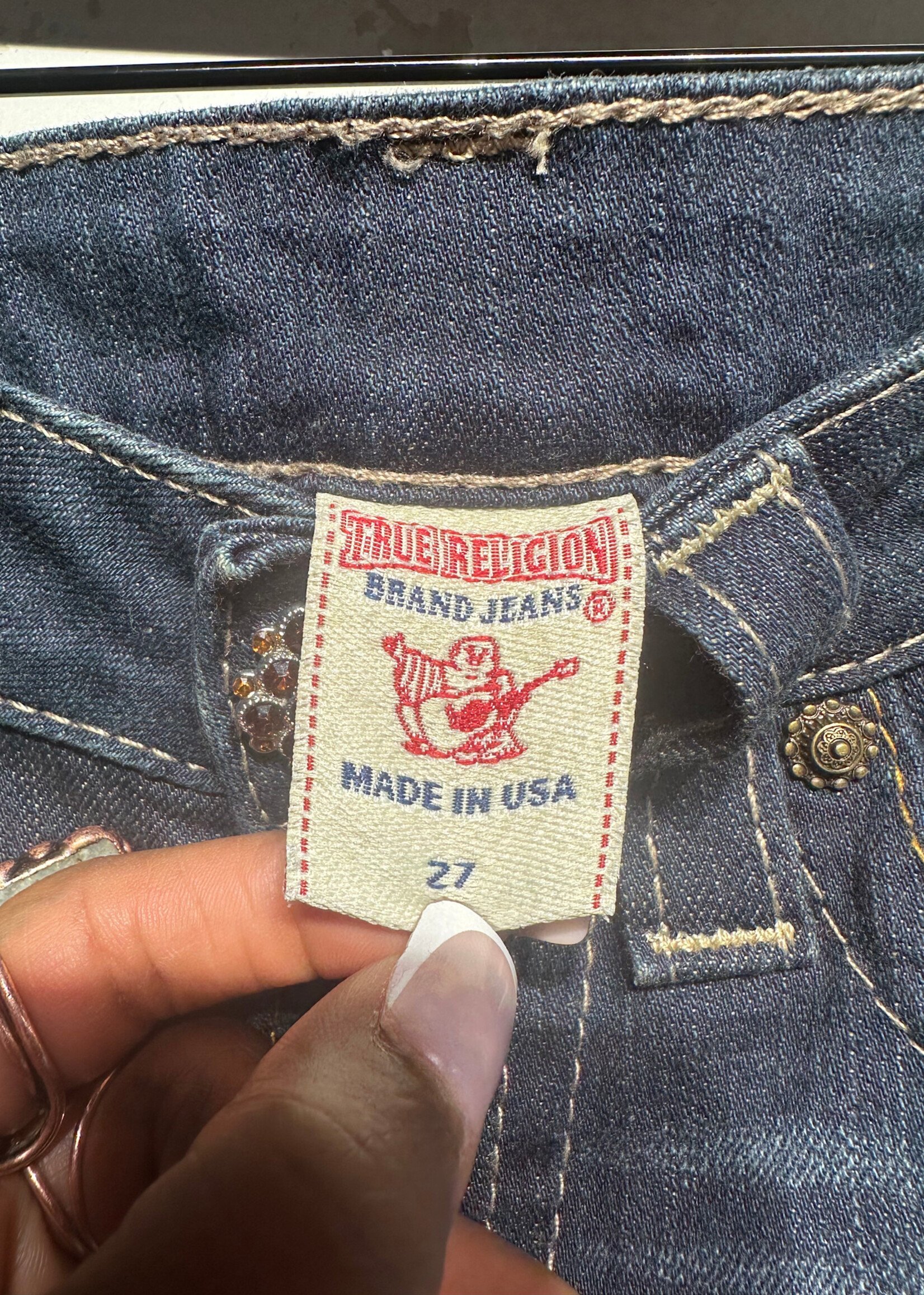 True Religion DS Becky Reclaimed Jeans 27