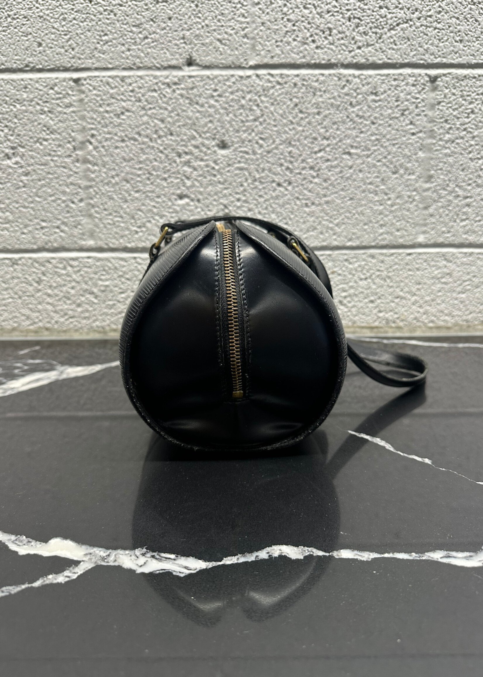 Louis Vuitton Black Epi Papillion