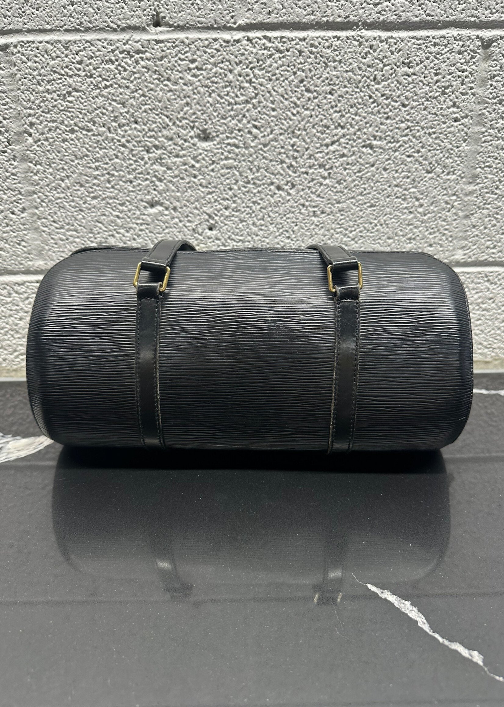 Louis Vuitton Black Epi Papillion