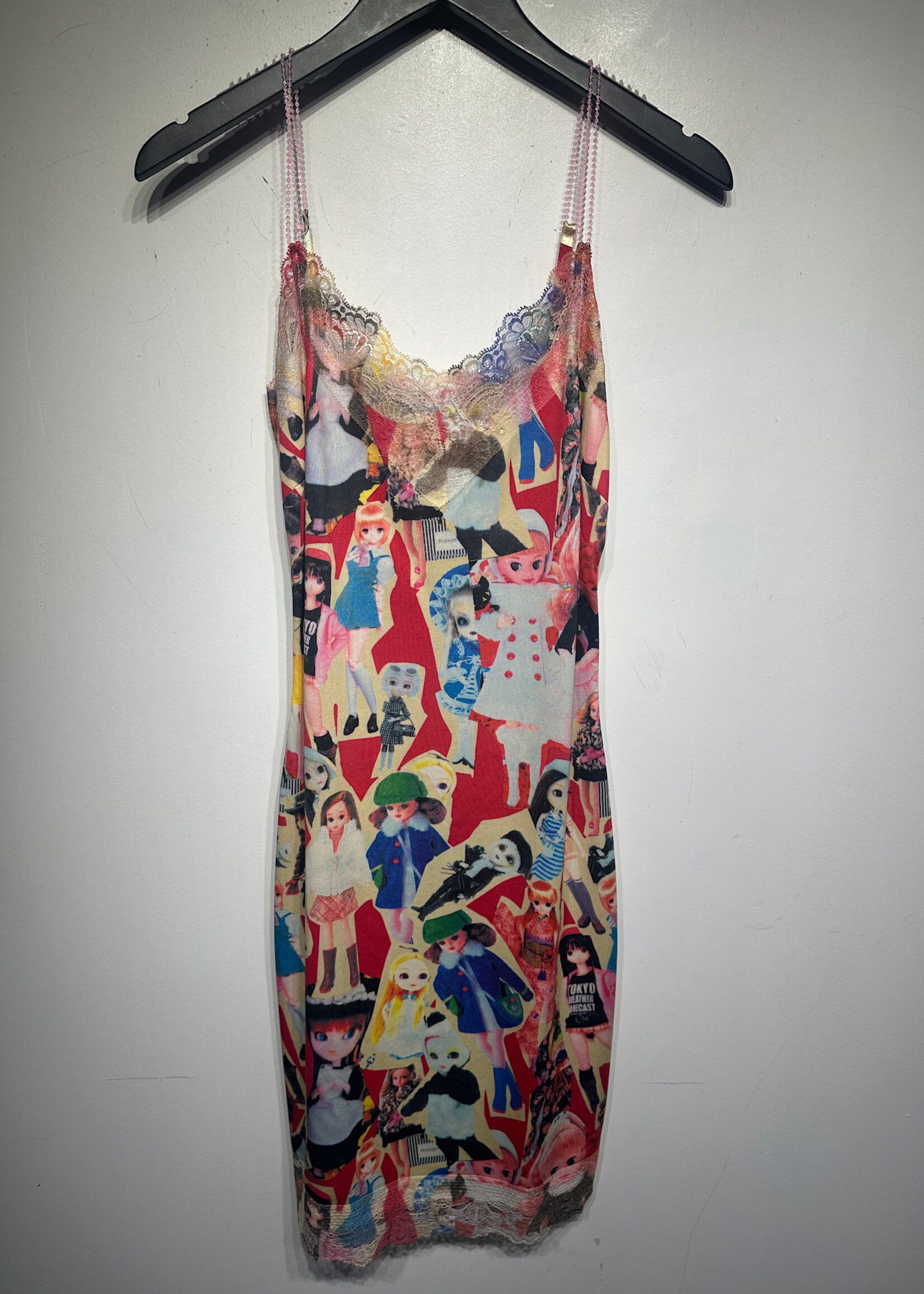 Vintage Blythe Doll Print Dress Fits M 2