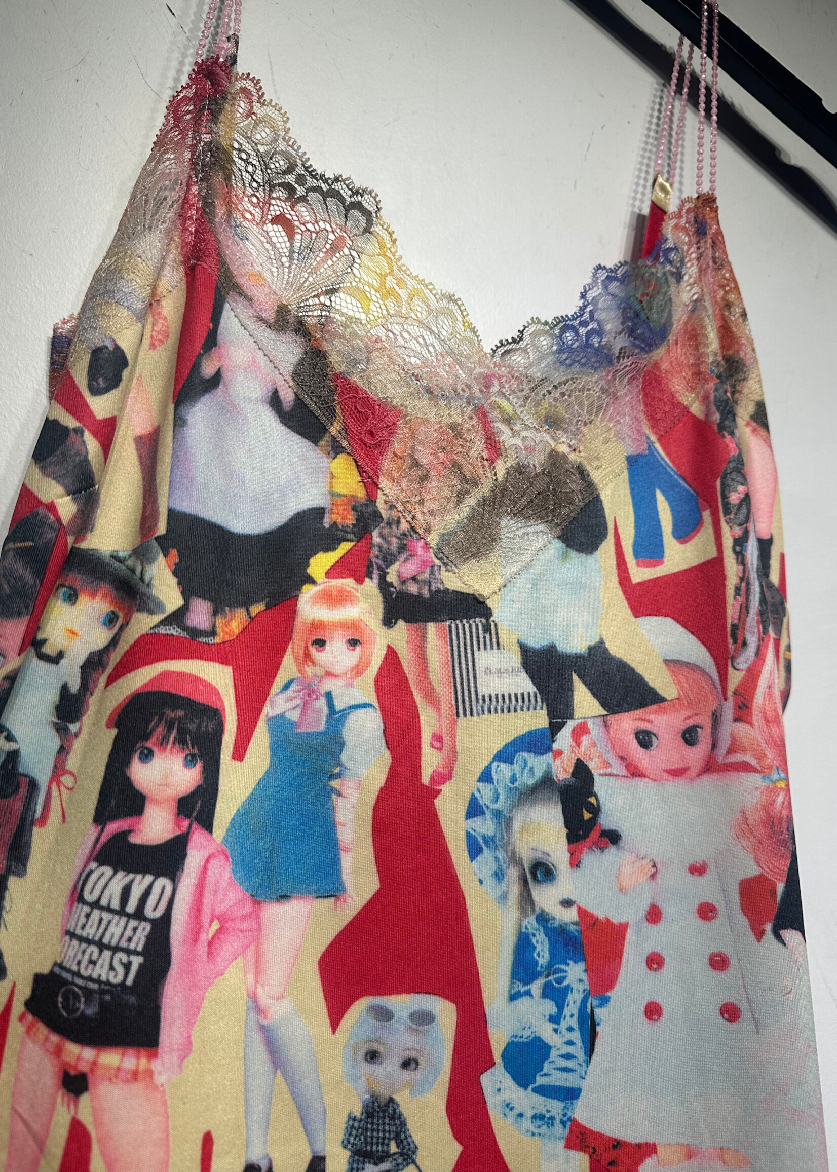 Vintage Blythe Doll Print Dress Fits M 2