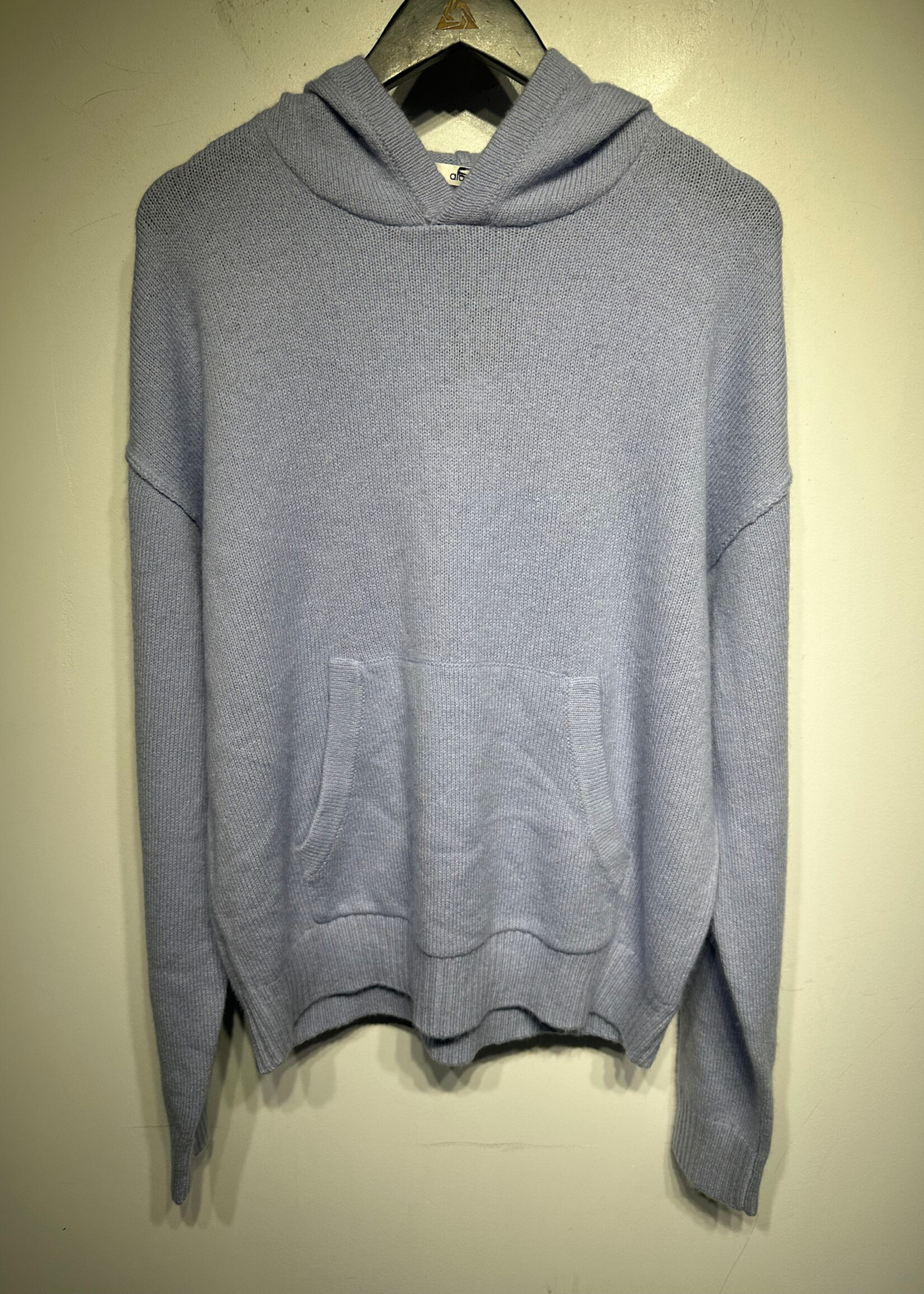 Alo Yoga Lavernder Knit Hoodie With Tags M