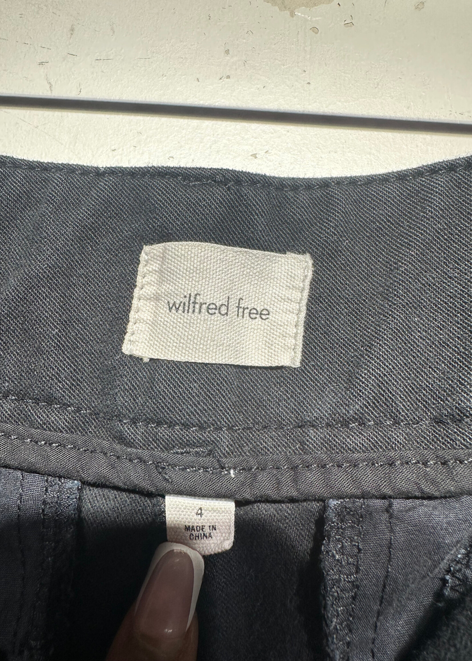 Wilfred Free Black Multi Cargo Pant 27