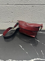 Allsaints Patent Red Cherry Purse