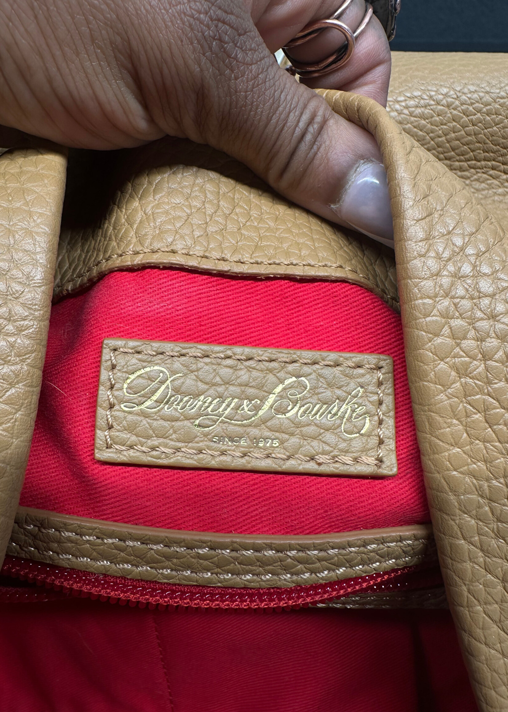 Dooney & Bourke Large Pebble Grain Shoulder Bag