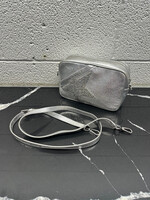 Golden Goose Silver Glitter Crossbody