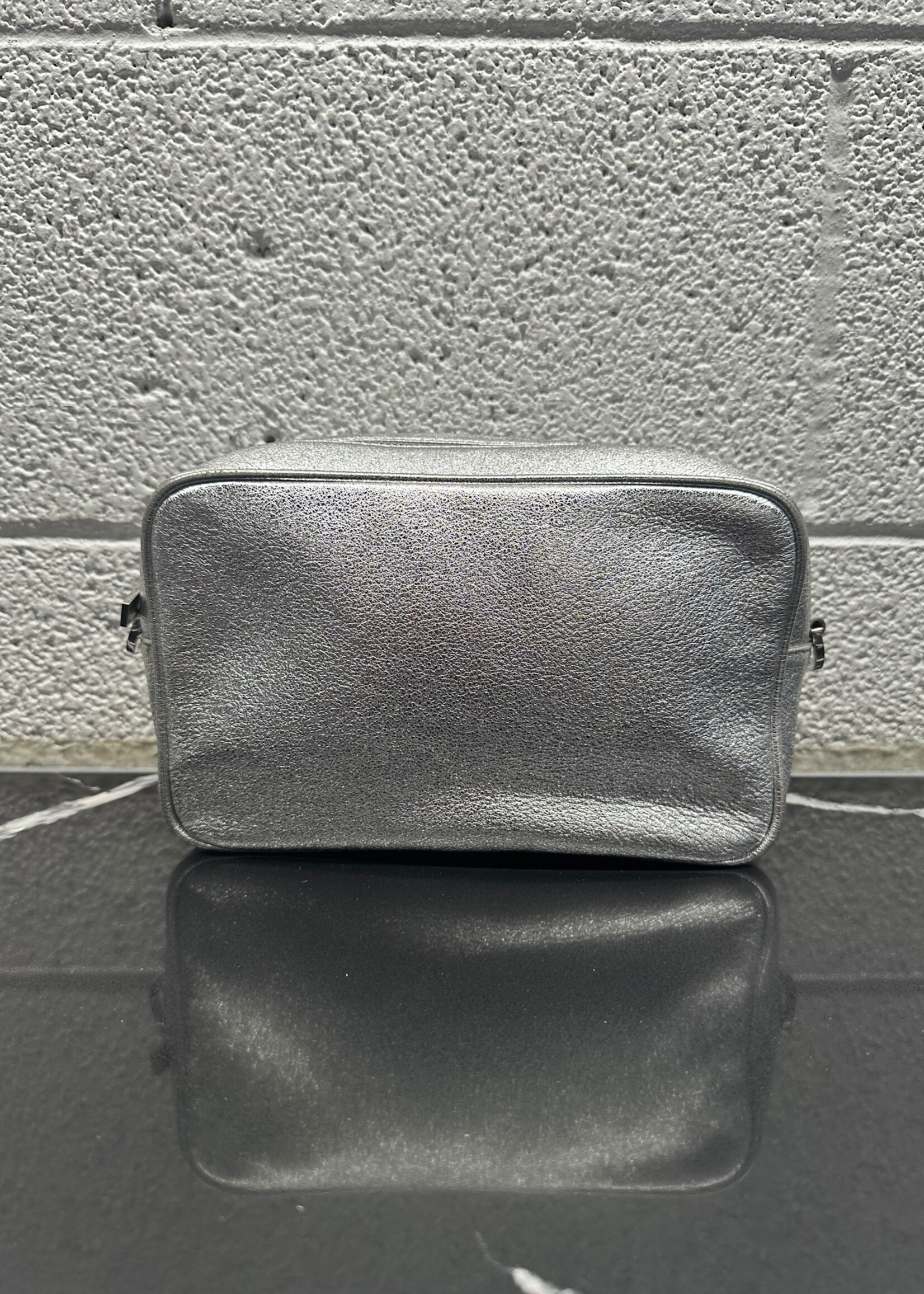 Golden Goose Silver Glitter Crossbody