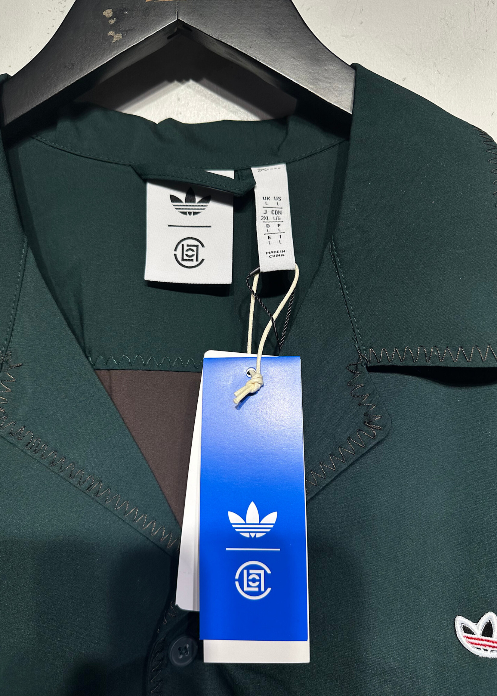 Adidas Clot NWT Green BU L Masc