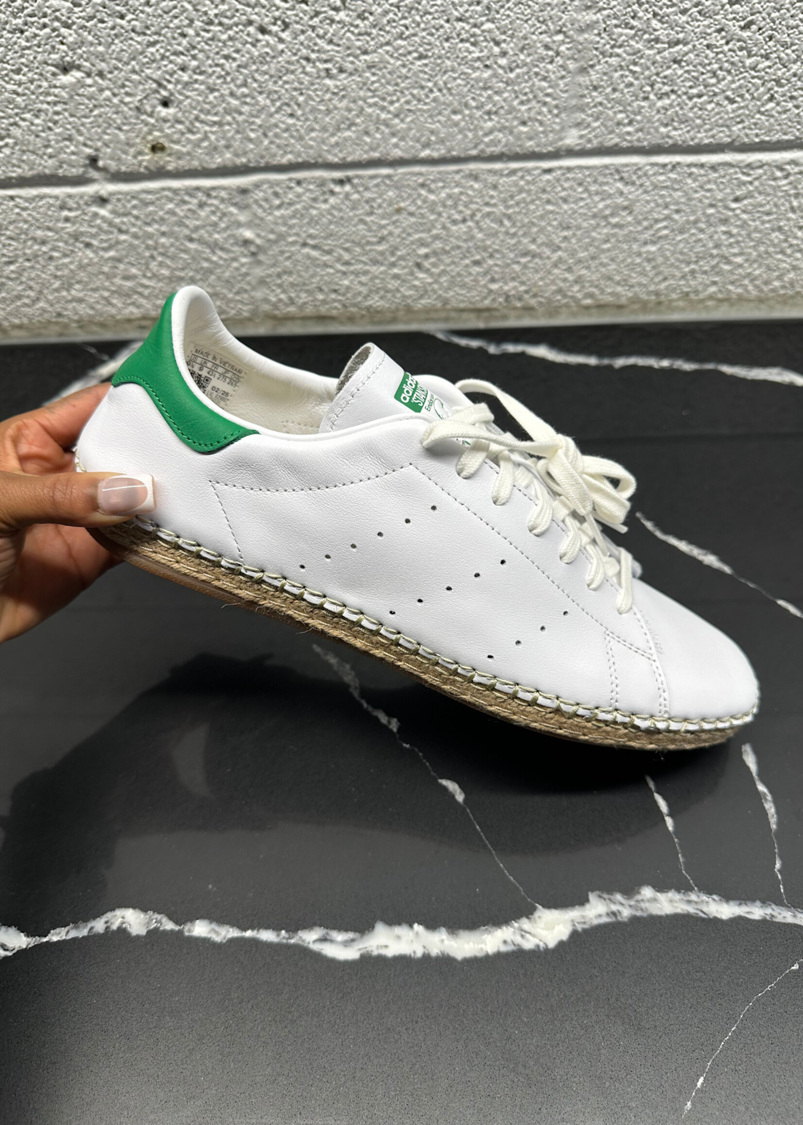 Adidas Stans Smith Woven Shoes 9.5 Masc 10.5 Fem