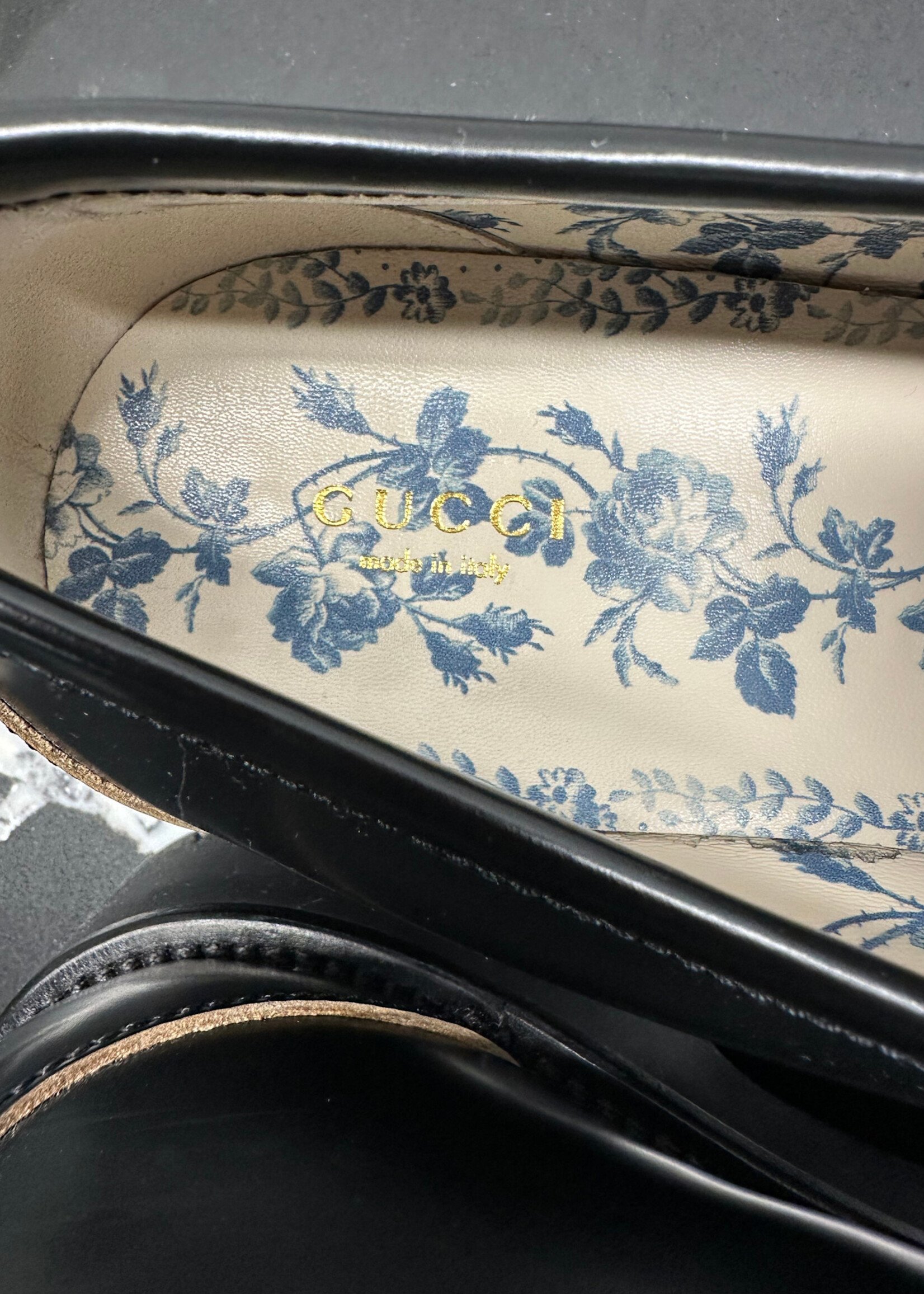 Gucci Platform Bee Loafers 42/Fem 10