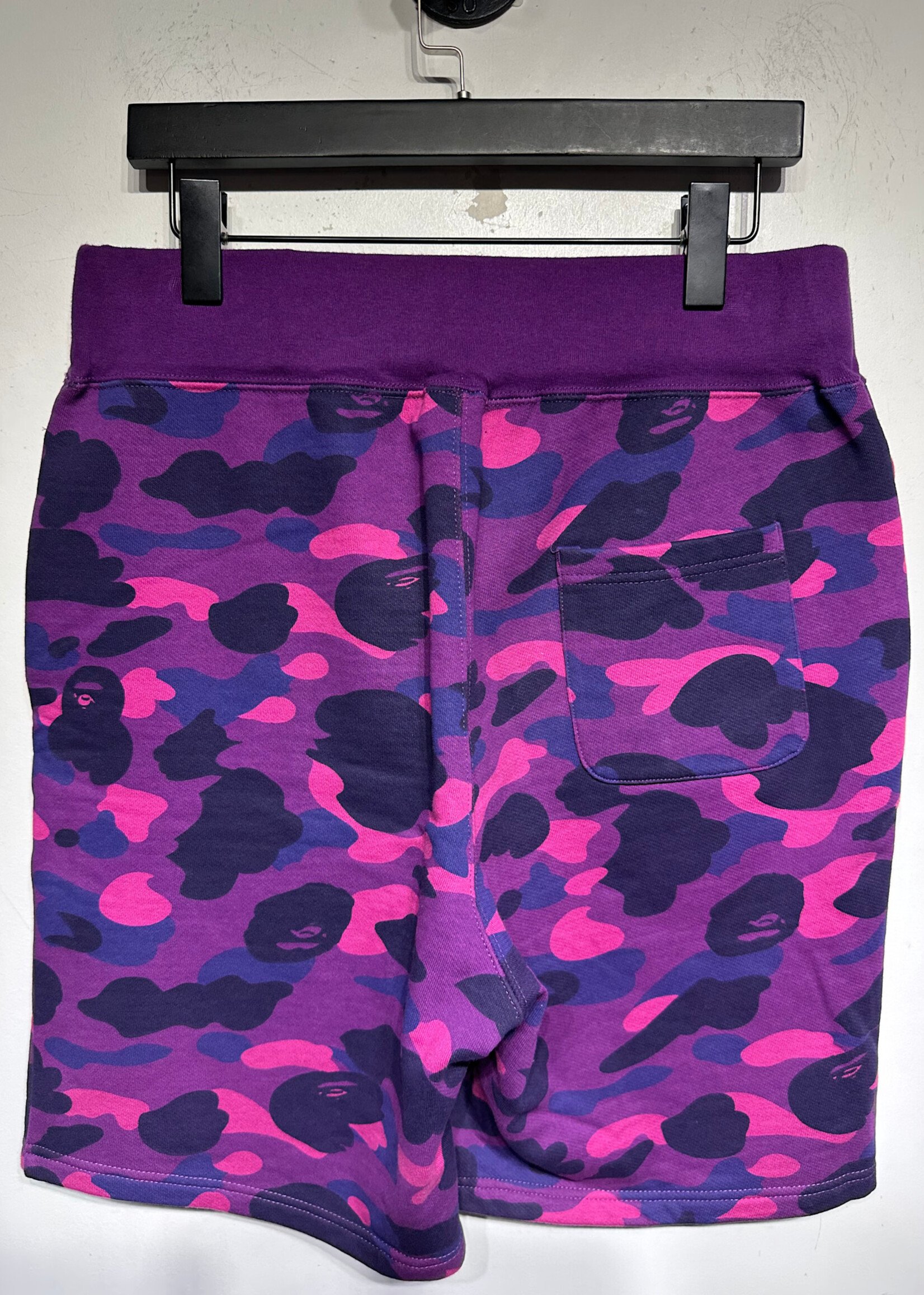 Bape Purple Camo Shorts Masc 30-32