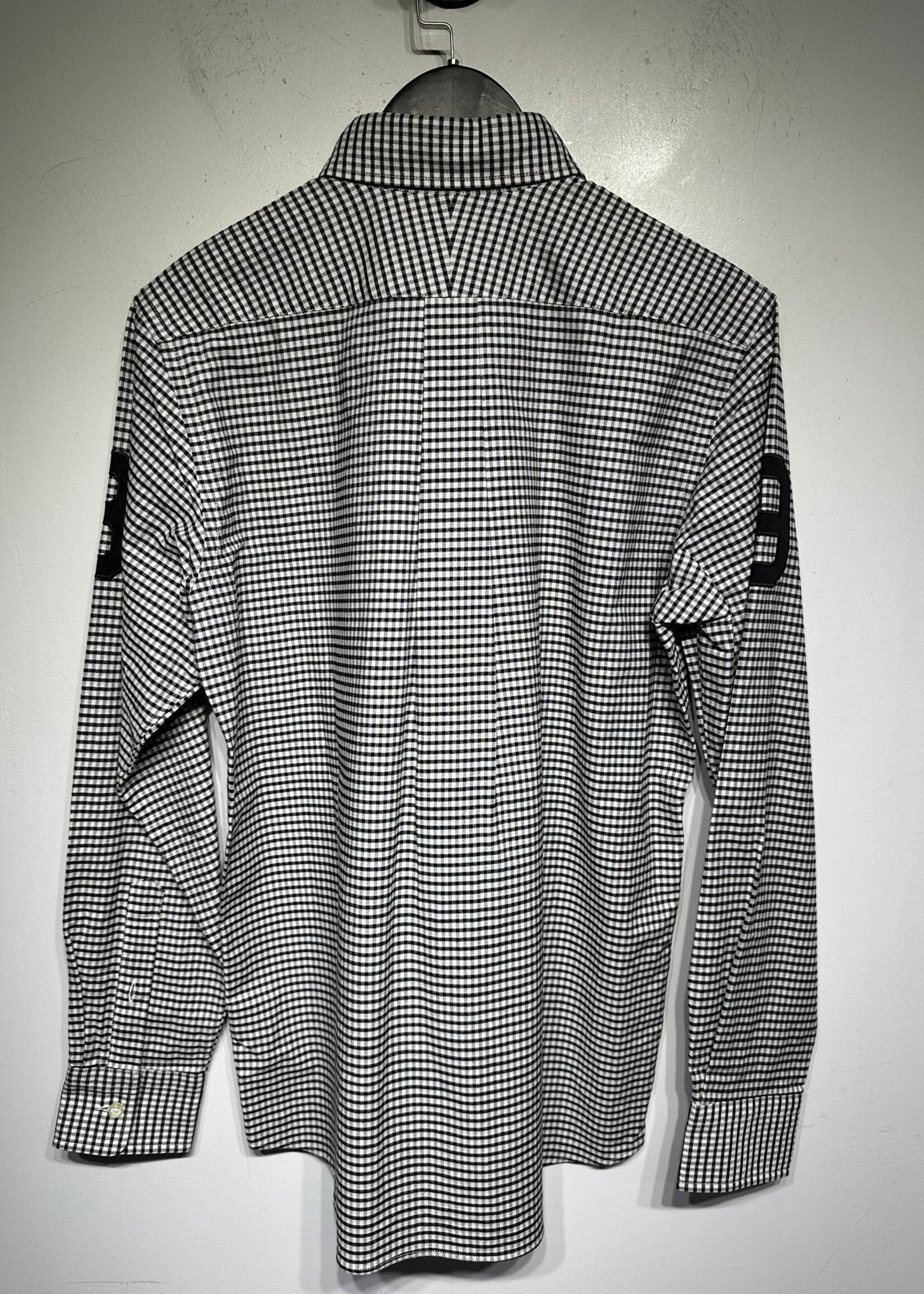 Bape White Black Plaid BU L