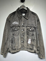 Ksubi Something Missing Grey Jean Jacket L