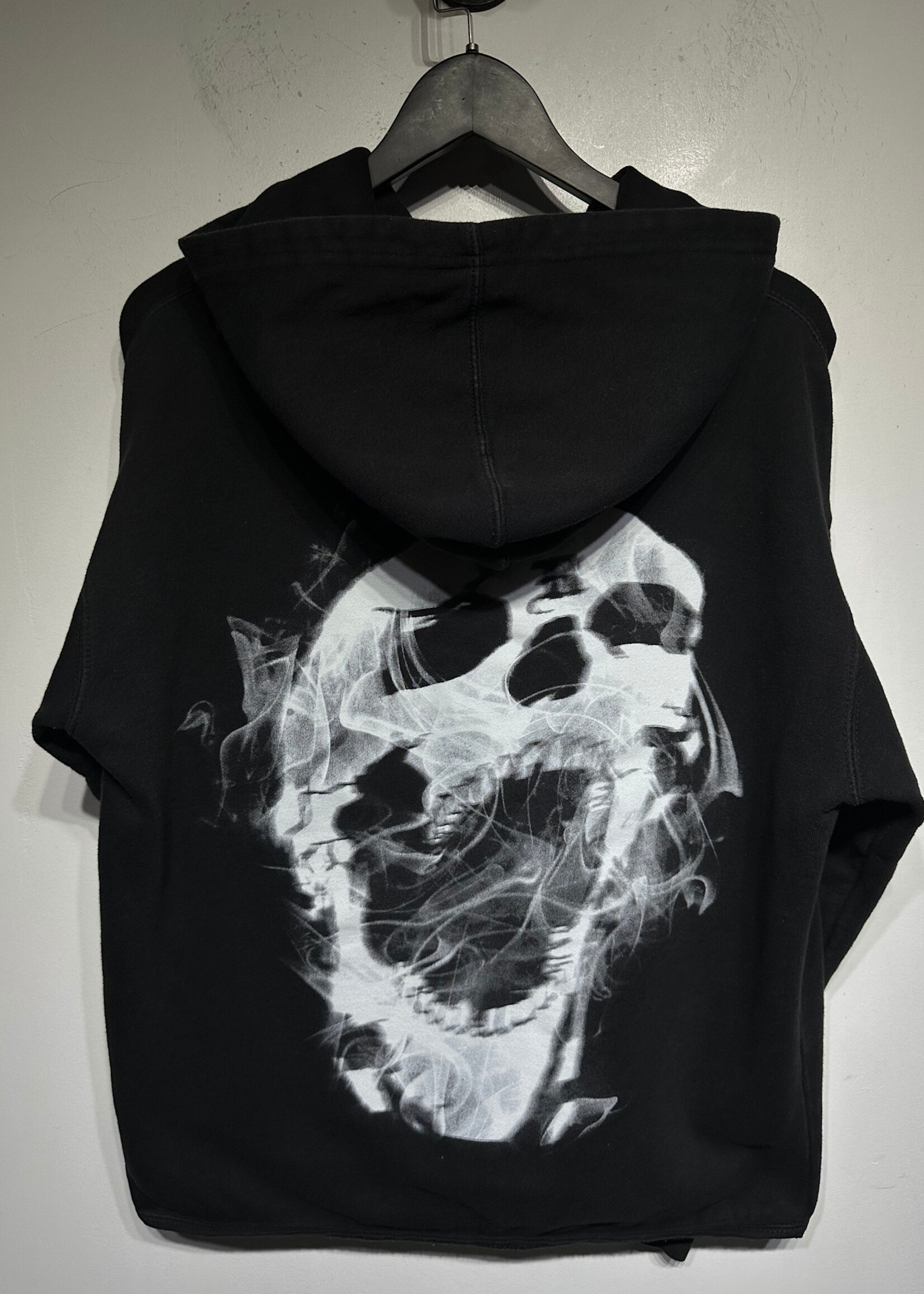 Revenge Black Smoke Logo Hoodie M