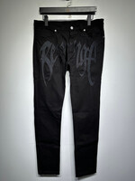 Revenge Front Logo Black Jeans Masc 33