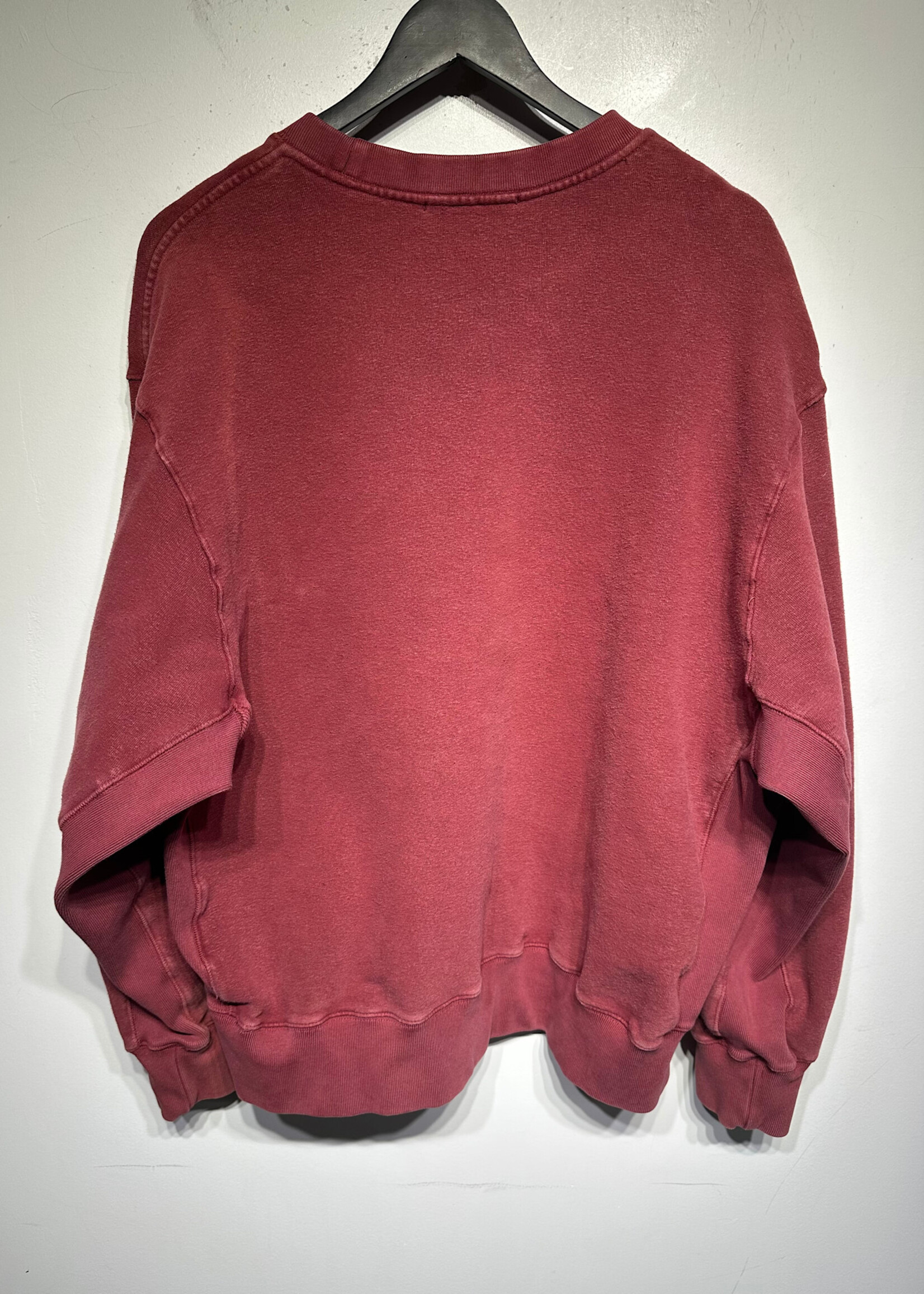 Yeezy Season 4 Sun Fade Red Sweatshirt Masc L
