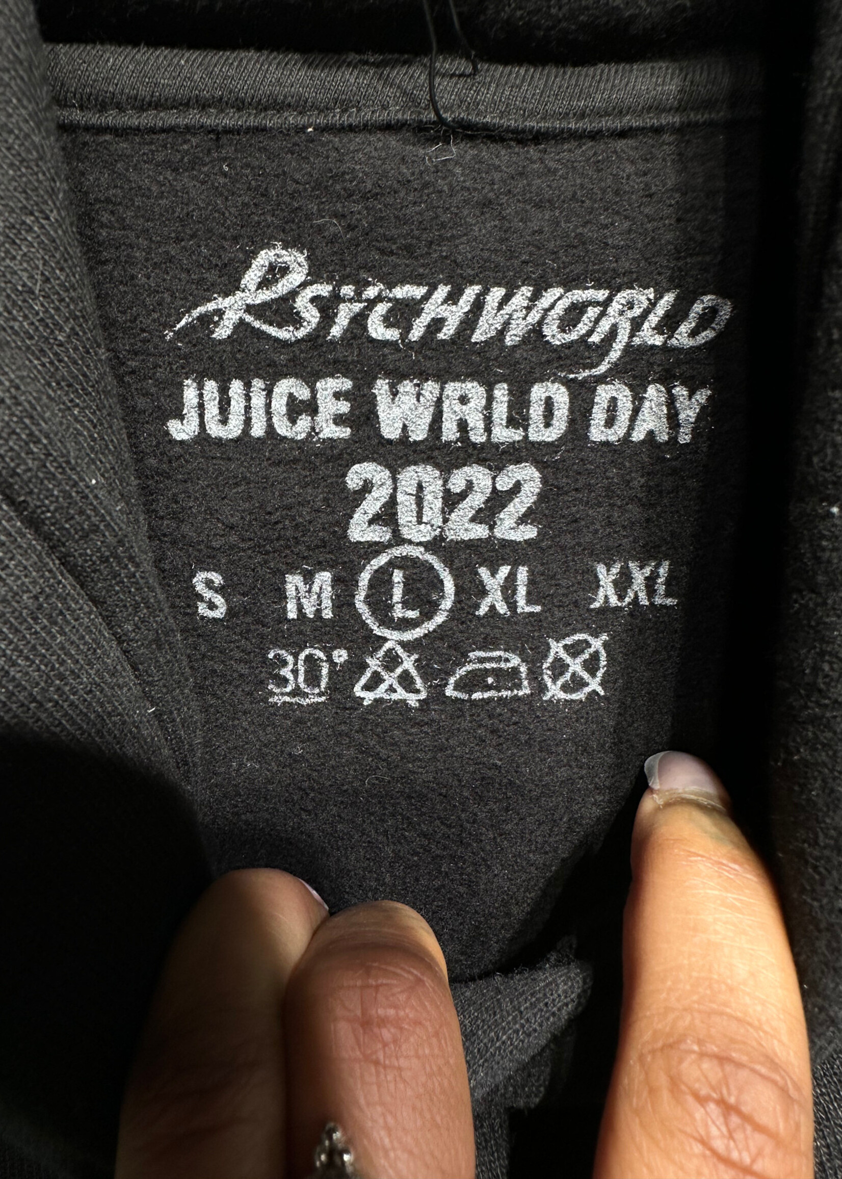 Psychworld x Juicewrld Hoodie L