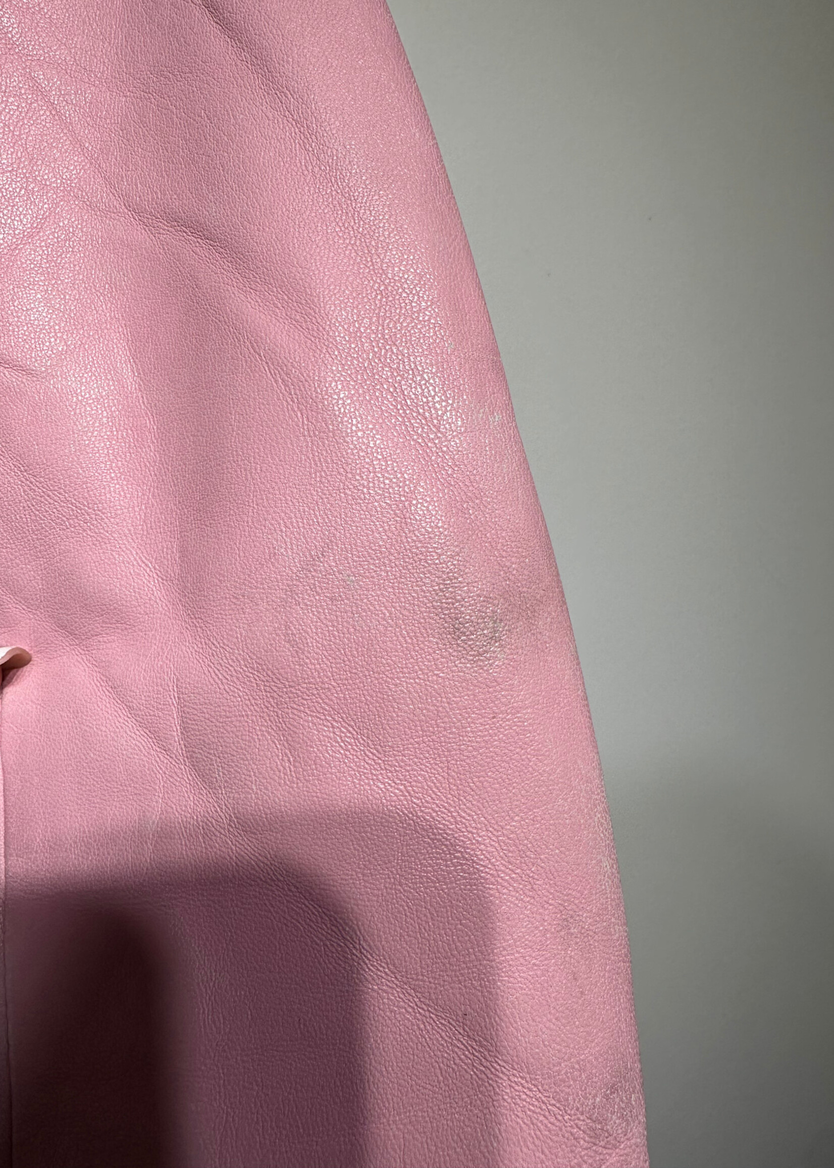 Roca Wear Pink Moto Style Jacket Fem S AS IS