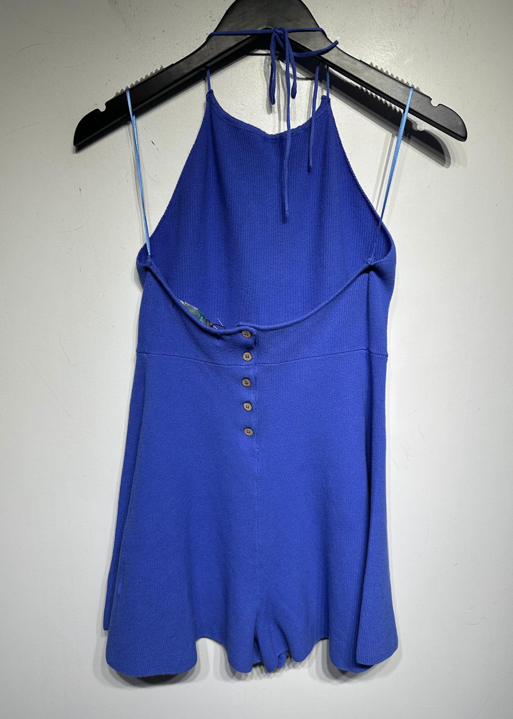 FP Beach NWT Blue Romper M