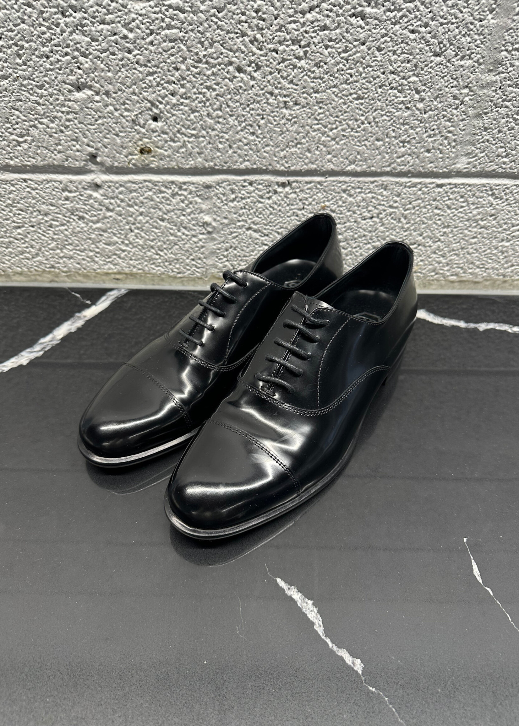 Philipp Plein Black Patent Oxfords 38/7.5