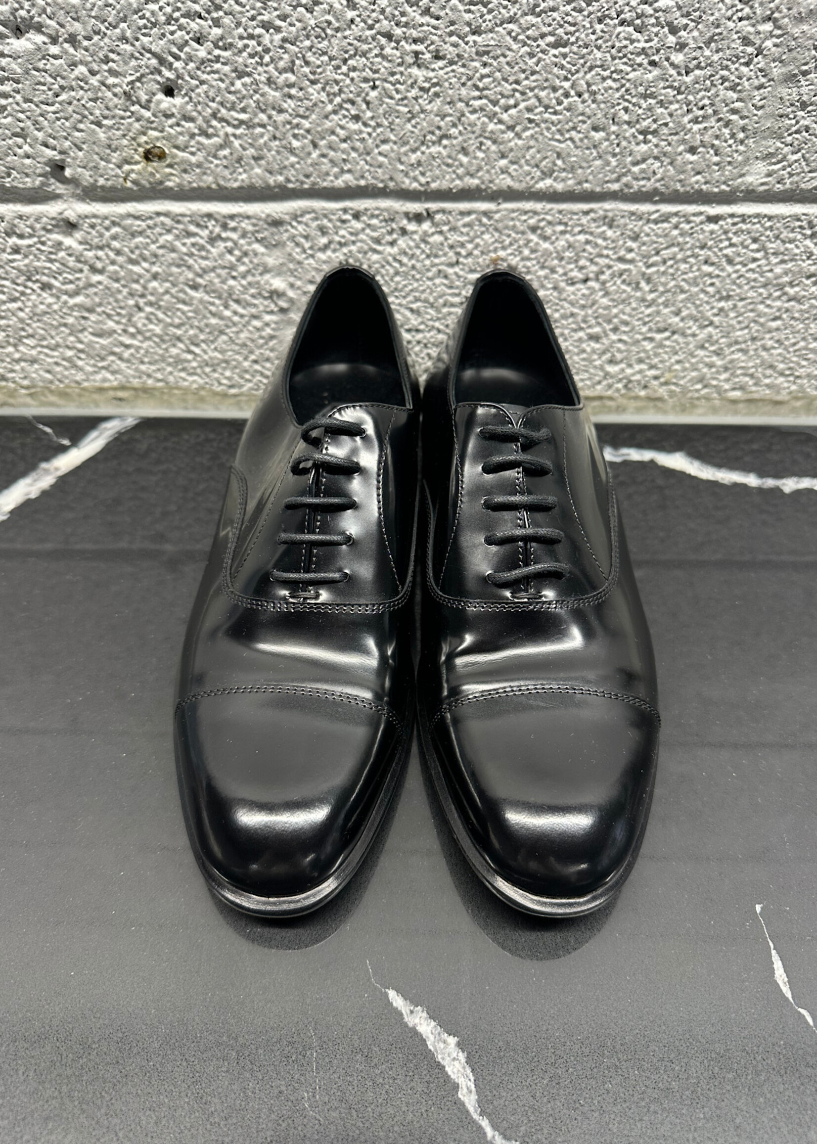 Philipp Plein Black Patent Oxfords 38/7.5