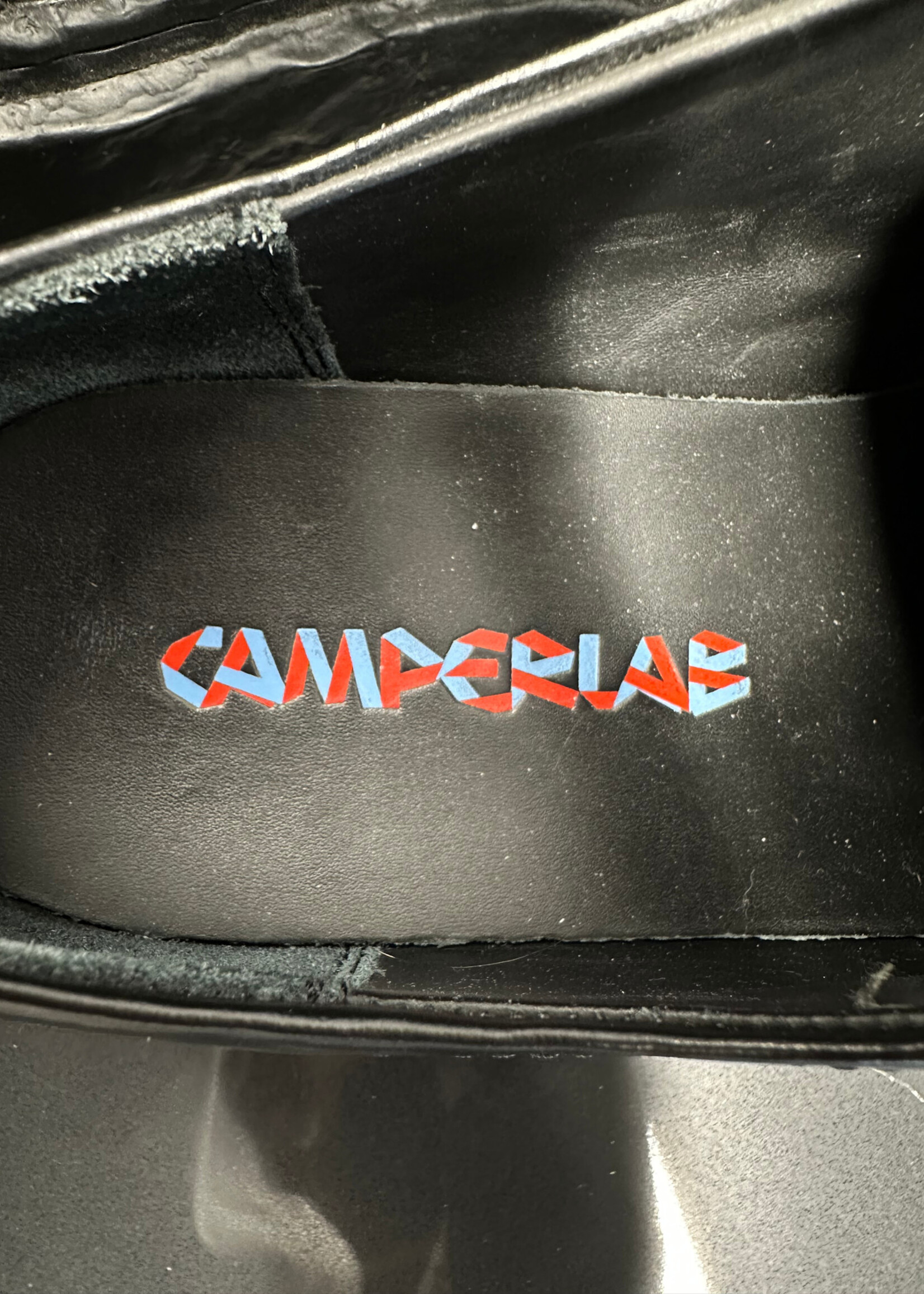 Camper Lab Vamono Black Oxfords Masc 9