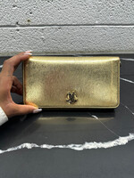 Roberto Cavalli Gold Continental Wallet