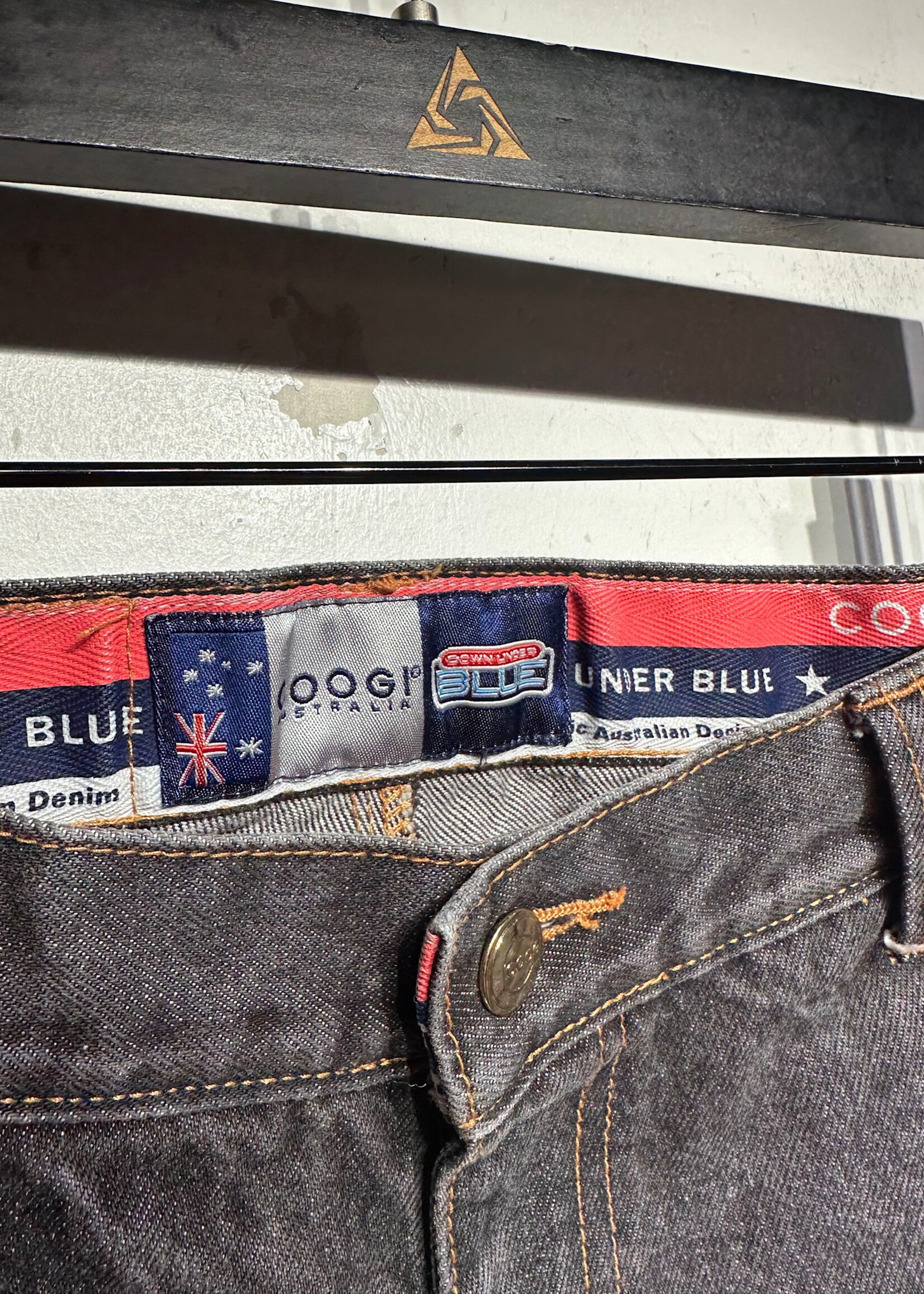 Coogie Double Knee Grey Wash Jeans Masc 34