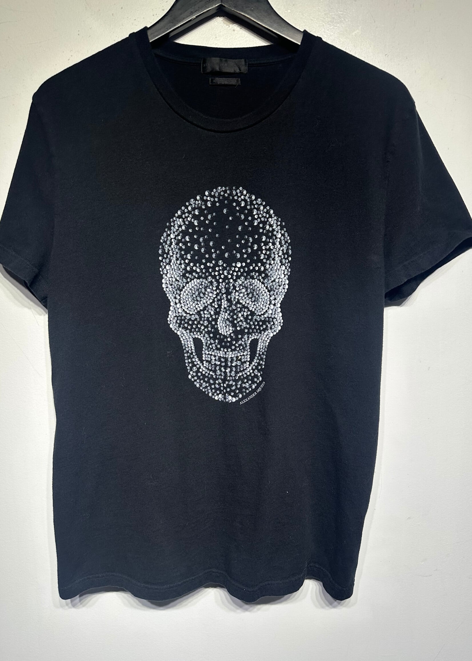 Alexander Mqueen Black Skull Tee L